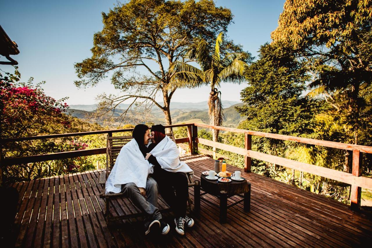 Sitio Das Hortensias Chales กงเซเซา ดา อีบีชิปอกา ภายนอก รูปภาพ